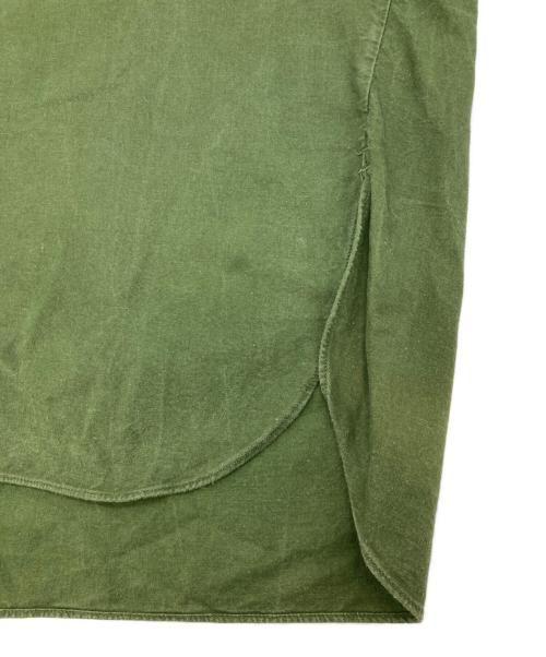 Swedish Army（スウェーデン軍）Swedish Army (スウェーデン軍) M-55プルオーバーシャツ オリーブ サイズ:41の古着・服飾アイテム