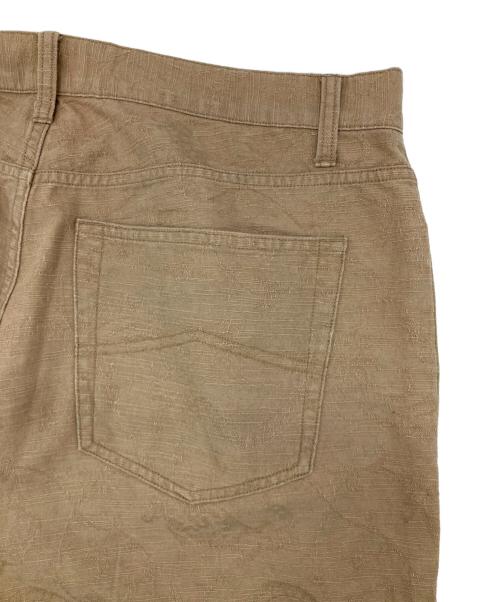 ARMANI EXCHANGE（アルマーニ エクスチェンジ）ARMANI EXCHANGE (アルマーニ エクスチェンジ) ［古着］ジャガードワイドパンツ ベージュ サイズ:34の古着・服飾アイテム