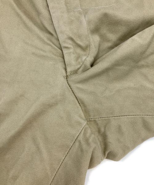US ARMY（ユーエスアーミー）US ARMY (ユーエスアーミー) 8.2ozコットンチノトラウザーズ ベージュ サイズ:34×33の古着・服飾アイテム