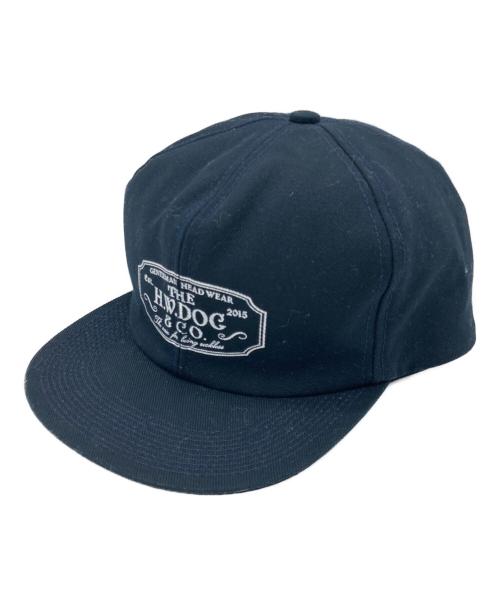 THE H.W.DOG&CO.（エイチダブリュードッグアンドコー）THE H.W.DOG&CO. (エイチダブリュードッグアンドコー) TRUCKER CAP ブラック サイズ:38の古着・服飾アイテム