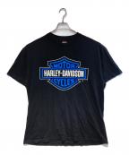 HARLEY-DAVIDSONハーレーダビッドソン）の古着「［古着］クルーネックTシャツ」｜ブラック