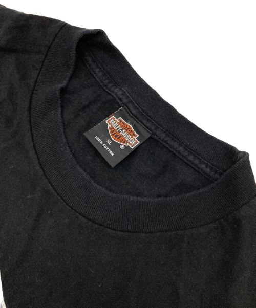HARLEY-DAVIDSON（ハーレーダビッドソン）HARLEY-DAVIDSON (ハーレーダビッドソン) ［古着］クルーネックTシャツ ブラック サイズ:XLの古着・服飾アイテム