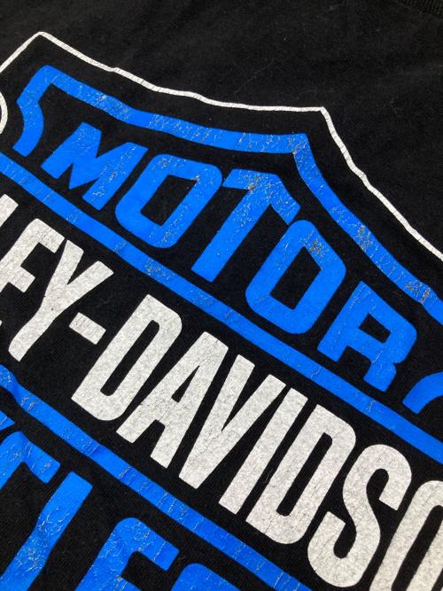 HARLEY-DAVIDSON（ハーレーダビッドソン）HARLEY-DAVIDSON (ハーレーダビッドソン) ［古着］クルーネックTシャツ ブラック サイズ:XLの古着・服飾アイテム