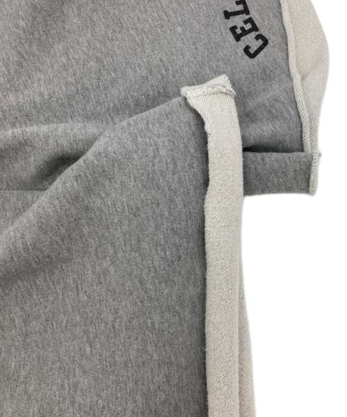 CELINE（セリーヌ）CELINE (セリーヌ) コットンフリース トラックショーツ グレー サイズ:XSの古着・服飾アイテム