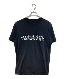 GIVENCHY×CHITO（ジバンシィ×チート）の古着「Slim Fit Graphic Black Short Sleeve T-Shirt」｜ブラック
