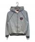 GUCCI（グッチ）の古着「Embroidered Logo Hoodie」｜グレー