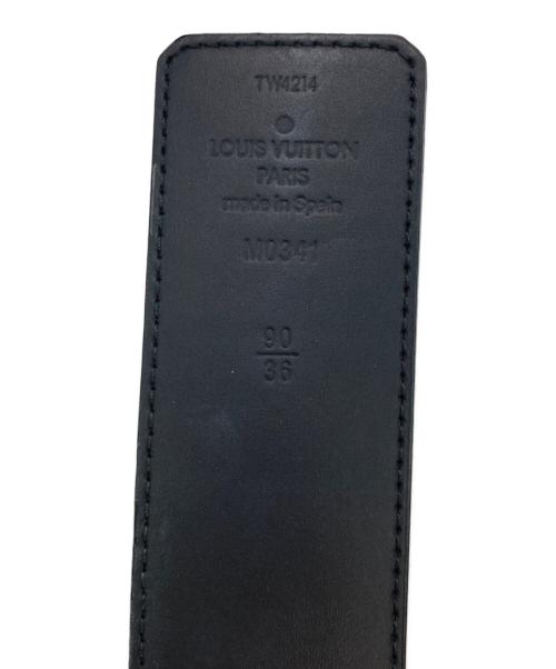 LOUIS VUITTON（ルイ ヴィトン）LOUIS VUITTON (ルイ ヴィトン) 3 Steps 40mm reversible belt ブラック サイズ:90/36の古着・服飾アイテム