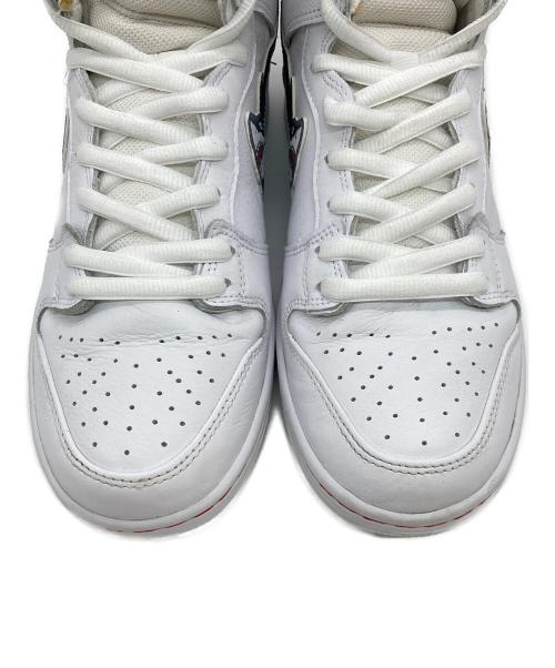 NIKE SB（ナイキエスビー）NIKE SB (ナイキエスビー) OSKI (オスキ) SB DUNK HIGH PRO ISO ホワイト サイズ:US9.5の古着・服飾アイテム
