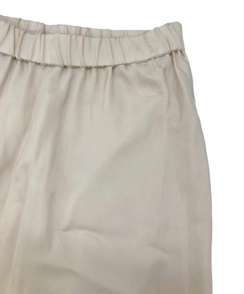 Plage（プラージュ）Plage (プラージュ) Washable Fibril Drape スカート ホワイト サイズ:36の古着・服飾アイテム