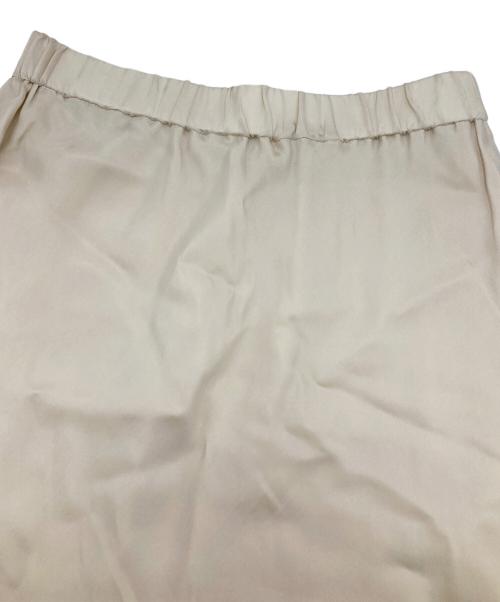 Plage（プラージュ）Plage (プラージュ) Washable Fibril Drape スカート ホワイト サイズ:36の古着・服飾アイテム