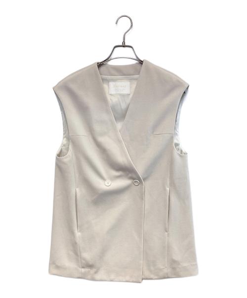 BALLSEY（ボールジィ）BALLSEY (ボールジィ) ドライアムンゼン Vカラージレ アイボリー サイズ:36の古着・服飾アイテム