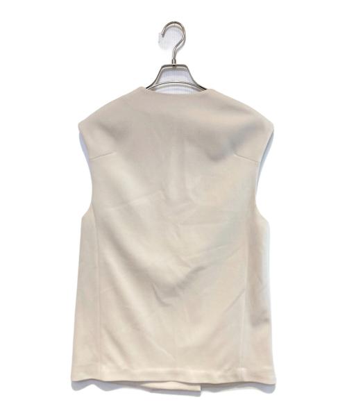 BALLSEY（ボールジィ）BALLSEY (ボールジィ) ドライアムンゼン Vカラージレ アイボリー サイズ:36の古着・服飾アイテム