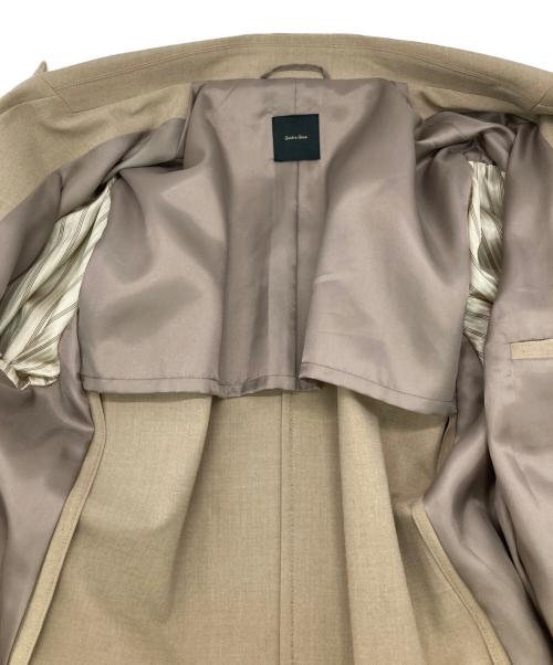 Spick and Span（スピック＆スパン）Spick and Span (スピック＆スパン) レーンウィーブダブルブレストジャケット ブラウン サイズ:38の古着・服飾アイテム
