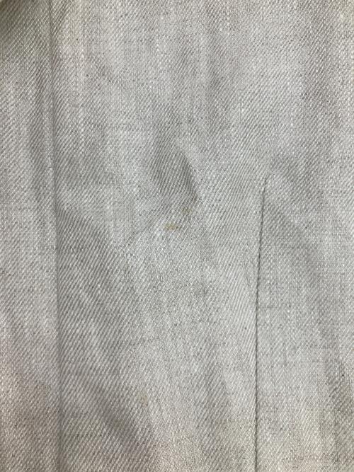 IENA（イエナ）IENA (イエナ) フレンチリネンツイルWブレストJK ベージュ サイズ:38の古着・服飾アイテム