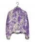 MSGM (エムエスジーエム) ペイントデニムジャケット パープル サイズ:M：12000円
