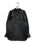 CINOH（チノ）の古着「SUPIMA C/PE/PU PUFF SHOULDER SHIRT」｜ブラック