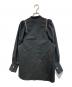 CINOH (チノ) SUPIMA C/PE/PU PUFF SHOULDER SHIRT ブラック サイズ:S：8000円