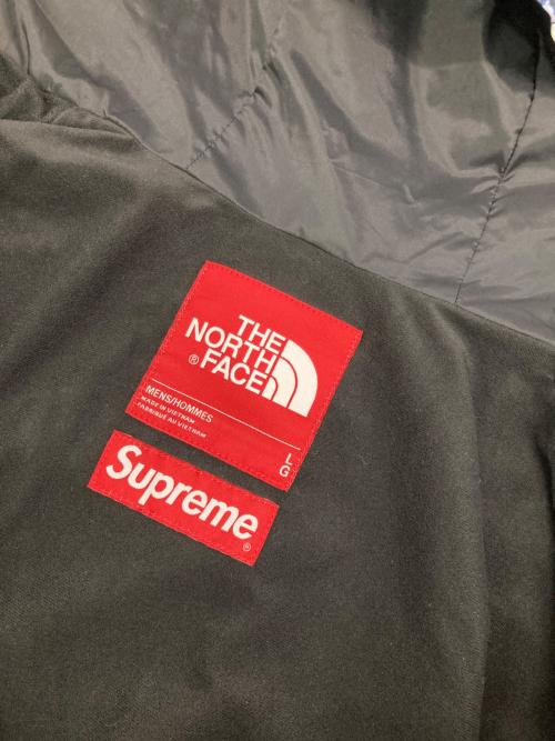 THE NORTH FACE（ザ ノース フェイス）THE NORTH FACE (ザ ノース フェイス) SUPREME (シュプリーム) Mountain Parka Jacket ブラック×ブルー サイズ:L 未使用品の古着・服飾アイテム