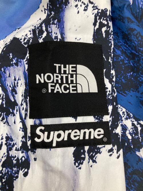 THE NORTH FACE（ザ ノース フェイス）THE NORTH FACE (ザ ノース フェイス) SUPREME (シュプリーム) Mountain Parka Jacket ブラック×ブルー サイズ:L 未使用品の古着・服飾アイテム