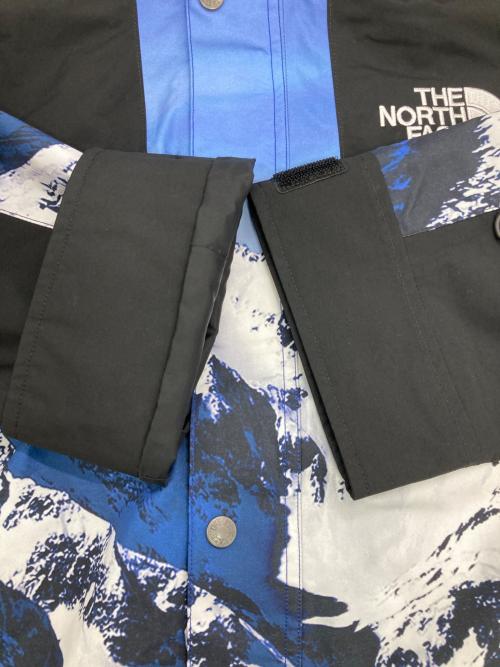 THE NORTH FACE（ザ ノース フェイス）THE NORTH FACE (ザ ノース フェイス) SUPREME (シュプリーム) Mountain Parka Jacket ブラック×ブルー サイズ:L 未使用品の古着・服飾アイテム