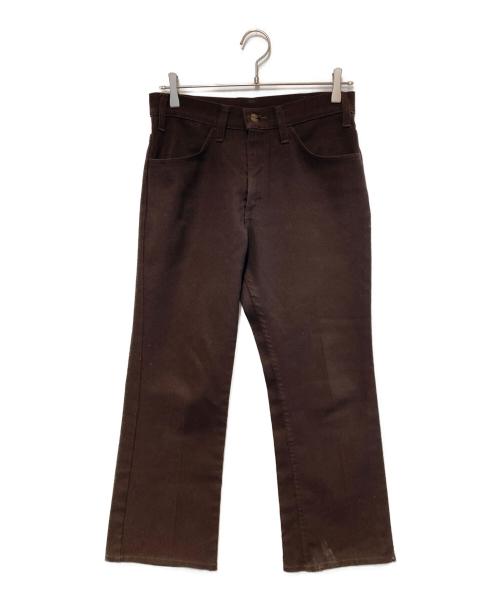 LEVI'S（リーバイス）LEVI'S (リーバイス) フレアパンツ ブラウン サイズ:W30の古着・服飾アイテム