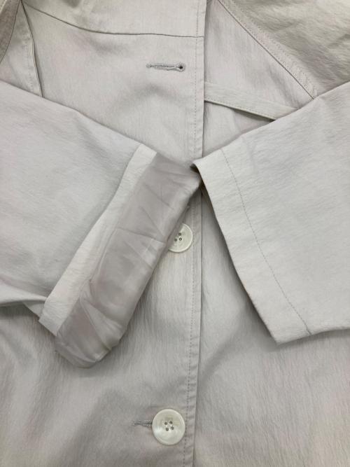 mystic（ミスティック）mystic (ミスティック) スタンドカラーショートトレンチ ベージュ サイズ:Freeの古着・服飾アイテム