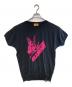 Hysteric Glamour（ヒステリックグラマー）の古着「BUTTERFLY GIRL Tシャツ」｜ブラック