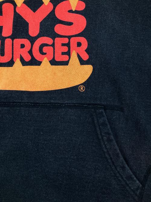 Hysteric Glamour（ヒステリックグラマー）Hysteric Glamour (ヒステリックグラマー) HYS BURGER パーカー ブラック サイズ:Mの古着・服飾アイテム