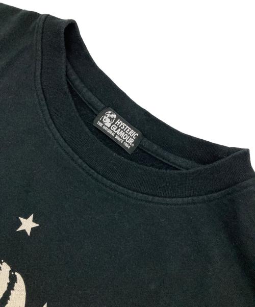 Hysteric Glamour（ヒステリックグラマー）Hysteric Glamour (ヒステリックグラマー) SEARCH AND DESTROY プリント スウェット ブラック サイズ:Freeの古着・服飾アイテム