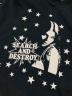 中古・古着 Hysteric Glamour (ヒステリックグラマー) SEARCH AND DESTROY プリント スウェット ブラック サイズ:Free：9000円