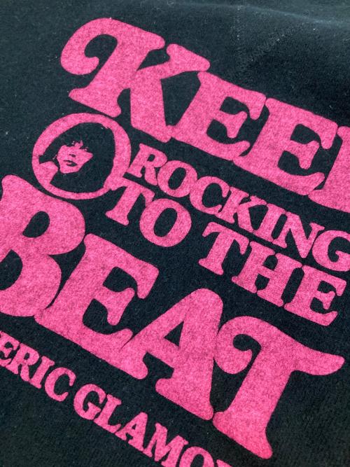 Hysteric Glamour（ヒステリックグラマー）Hysteric Glamour (ヒステリックグラマー) KEEP BEAT スウェット ブラック サイズ:Mの古着・服飾アイテム