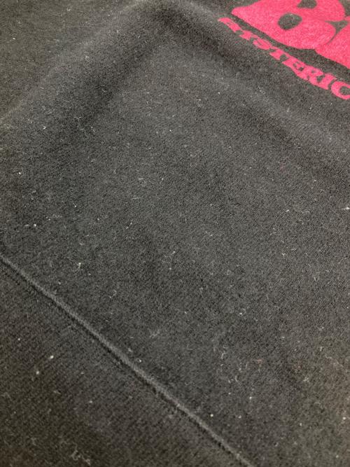 Hysteric Glamour（ヒステリックグラマー）Hysteric Glamour (ヒステリックグラマー) KEEP BEAT スウェット ブラック サイズ:Mの古着・服飾アイテム