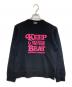 Hysteric Glamour（ヒステリックグラマー）の古着「KEEP BEAT スウェット」｜ブラック