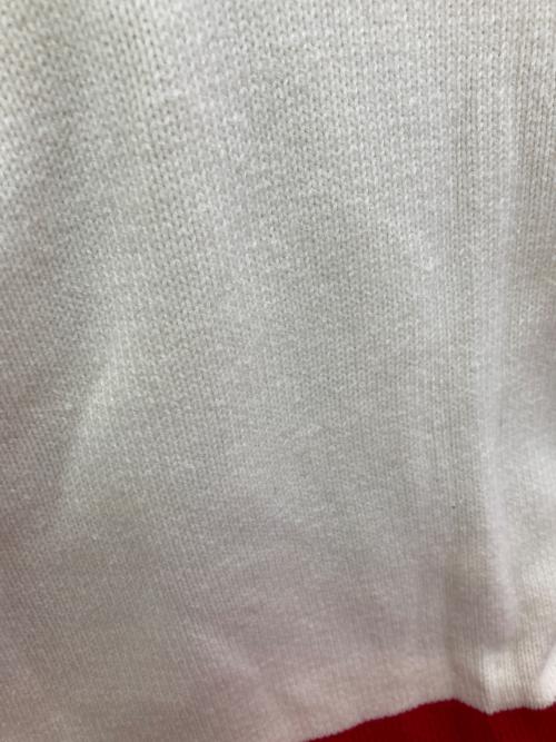Hysteric Glamour（ヒステリックグラマー）Hysteric Glamour (ヒステリックグラマー) IT’S OKAY pt 2COLOR パーカー レッド×ホワイト サイズ:Sの古着・服飾アイテム