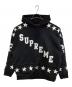 SUPREME（シュプリーム）の古着「Hockey Hooded Sweatshirt」｜ブラック×ホワイト