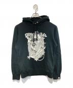 A BATHING APE×DRAGON BALL Zアベイシングエイプ×ドラゴンボールゼット）の古着「プルオーバーパーカー」｜ブラック