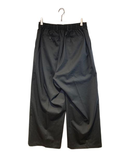 MAISON SPECIAL（メゾンスペシャル）MAISON SPECIAL (メゾンスペシャル) Wool Mix Continuous Tow-Tuck Wide Pants ブラック サイズ:02の古着・服飾アイテム