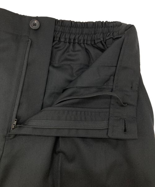 MAISON SPECIAL（メゾンスペシャル）MAISON SPECIAL (メゾンスペシャル) Wool Mix Continuous Tow-Tuck Wide Pants ブラック サイズ:02の古着・服飾アイテム