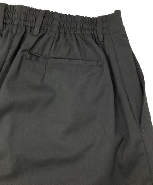 MAISON SPECIAL（メゾンスペシャル）MAISON SPECIAL (メゾンスペシャル) Wool Mix Continuous Tow-Tuck Wide Pants ブラック サイズ:02の古着・服飾アイテム