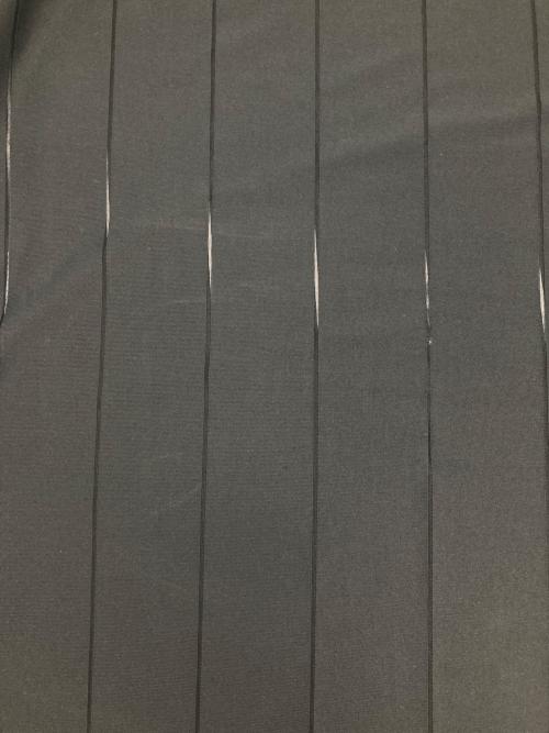 adidas（アディダス）adidas (アディダス) アディカラー スリーストライプス ピンストライプワンピース ブラック サイズ:XLの古着・服飾アイテム
