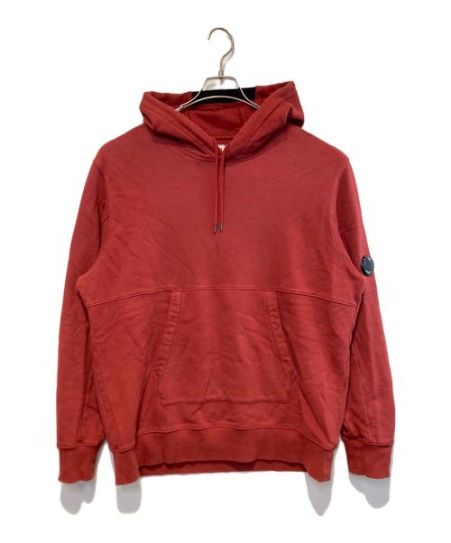 C.P COMPANY（シーピーカンパニー）C.P COMPANY (シーピーカンパニー) Diagonal Raised Fleece Hoodie ブラウン サイズ:XXLの古着・服飾アイテム