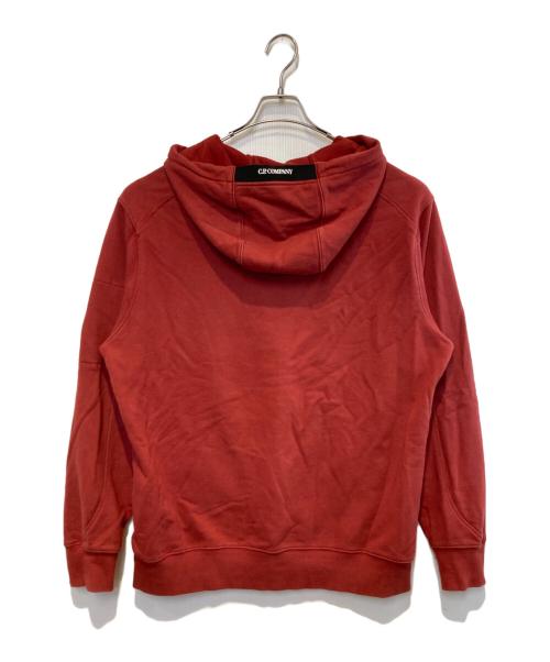 C.P COMPANY（シーピーカンパニー）C.P COMPANY (シーピーカンパニー) Diagonal Raised Fleece Hoodie ブラウン サイズ:XXLの古着・服飾アイテム