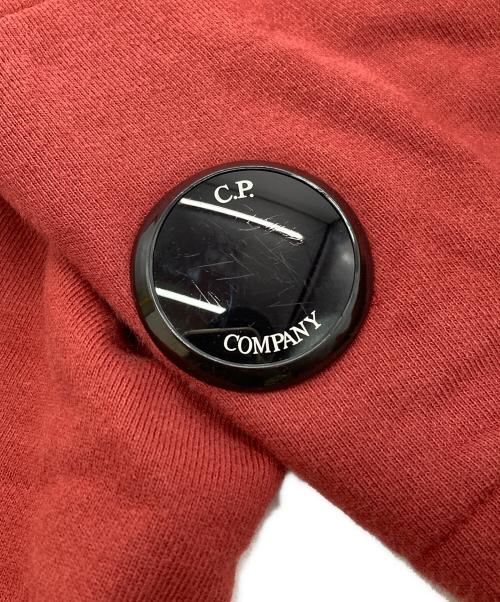 C.P COMPANY（シーピーカンパニー）C.P COMPANY (シーピーカンパニー) Diagonal Raised Fleece Hoodie ブラウン サイズ:XXLの古着・服飾アイテム