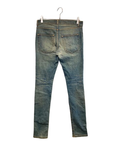 Saint Laurent Paris（サンローランパリ）Saint Laurent Paris (サンローランパリ) ダメージ加工デニムパンツ インディゴ サイズ:29の古着・服飾アイテム