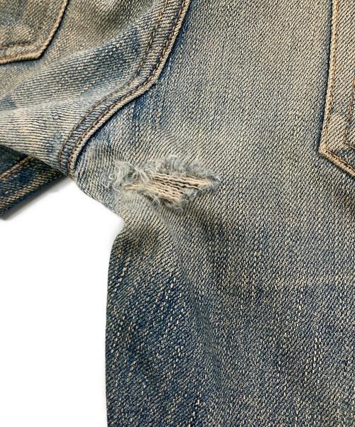 Saint Laurent Paris（サンローランパリ）Saint Laurent Paris (サンローランパリ) ダメージ加工デニムパンツ インディゴ サイズ:29の古着・服飾アイテム