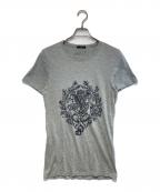 BALMAINバルマン）の古着「プリントTシャツ」｜グレー