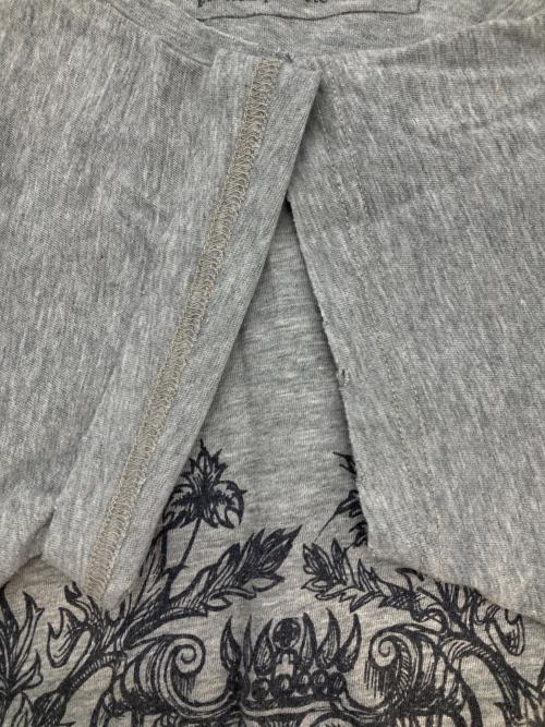 BALMAIN（バルマン）BALMAIN (バルマン) プリントTシャツ グレー サイズ:Sの古着・服飾アイテム