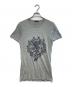 BALMAIN（バルマン）の古着「プリントTシャツ」｜グレー