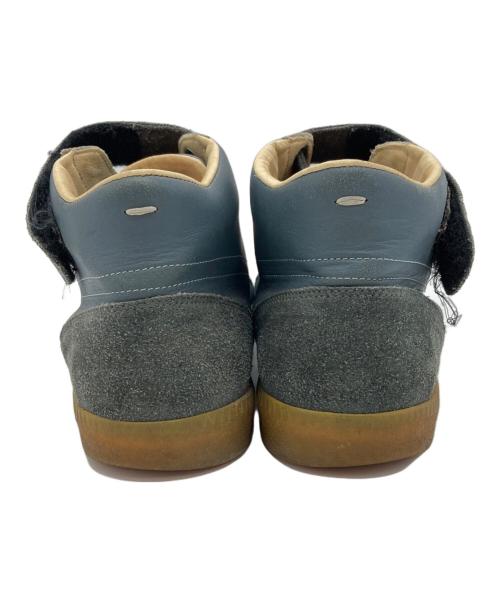Maison Margiela（メゾンマルジェラ）Maison Margiela (メゾンマルジェラ) ベルクロハイカットスニーカー ネイビー サイズ:41の古着・服飾アイテム