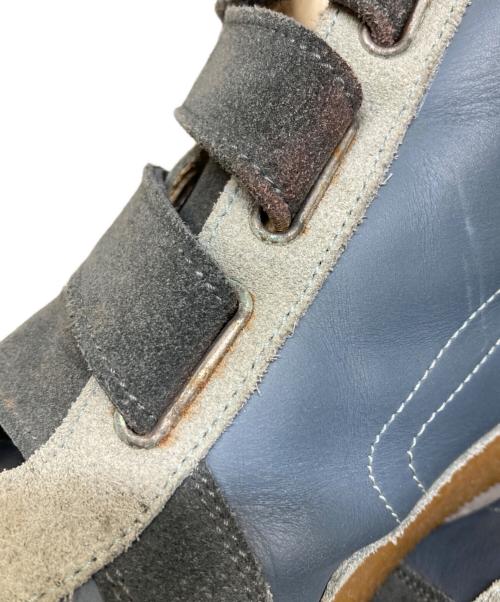 Maison Margiela（メゾンマルジェラ）Maison Margiela (メゾンマルジェラ) ベルクロハイカットスニーカー ネイビー サイズ:41の古着・服飾アイテム